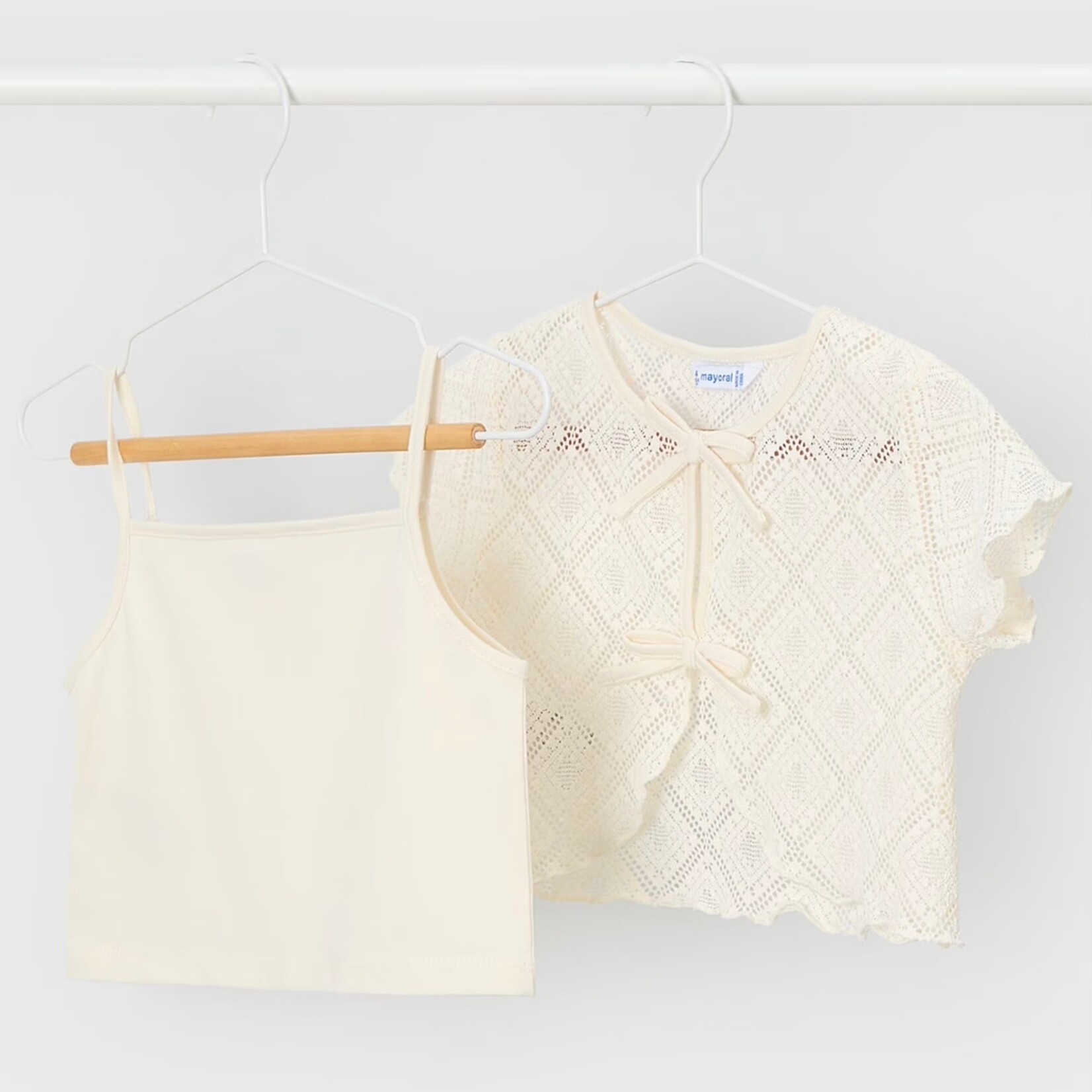 Mayoral Mayoral - Crochet T-Shirt Set (3015)