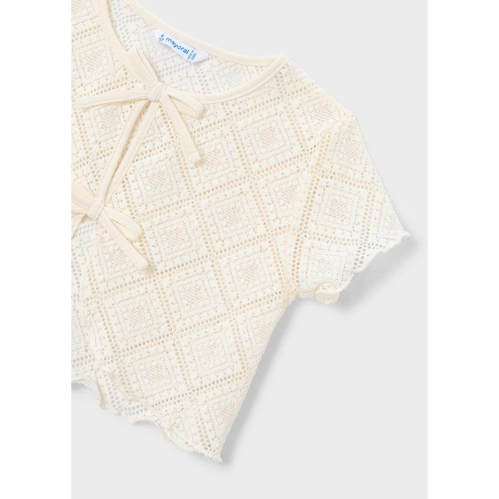 Mayoral Mayoral - Crochet T-Shirt Set (3015)