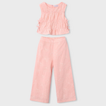 Mayoral Mayoral - Ruched Top & Pant Set (3592)