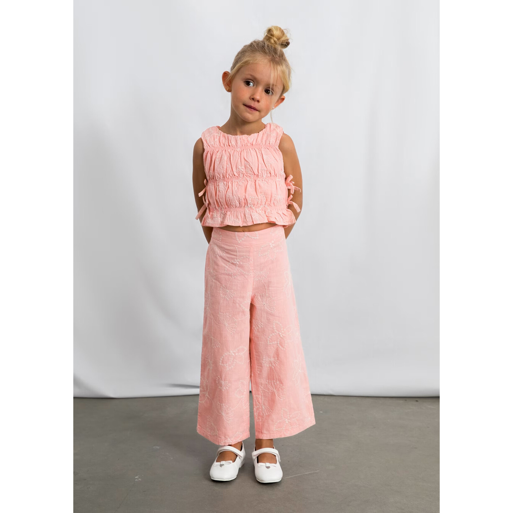 Mayoral Mayoral - Ruched Top & Pant Set (3592)