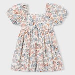 Mayoral Mayoral - Puff Sleeve Floral Dress (3928)