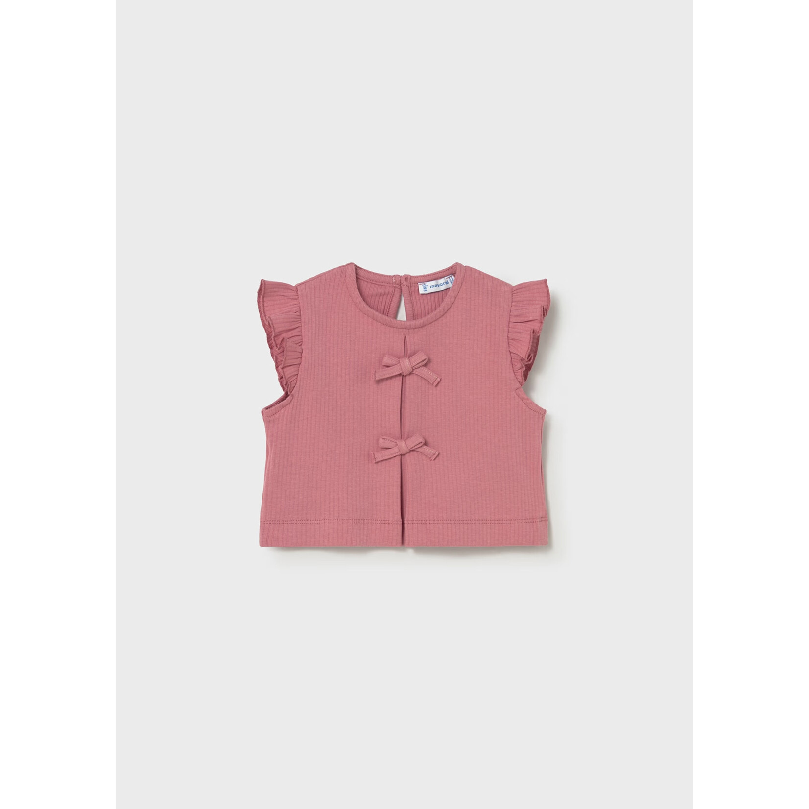 Mayoral Mayoral - Ribbed Bow Top (1089)