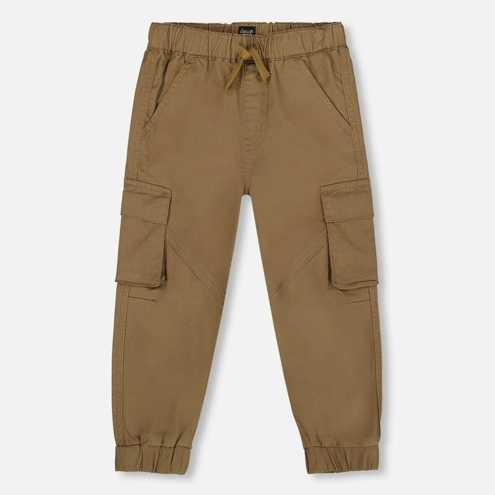 Deux Par Deux Deux Par Deux - Stretch Twill Joggers With Cargo Pockets