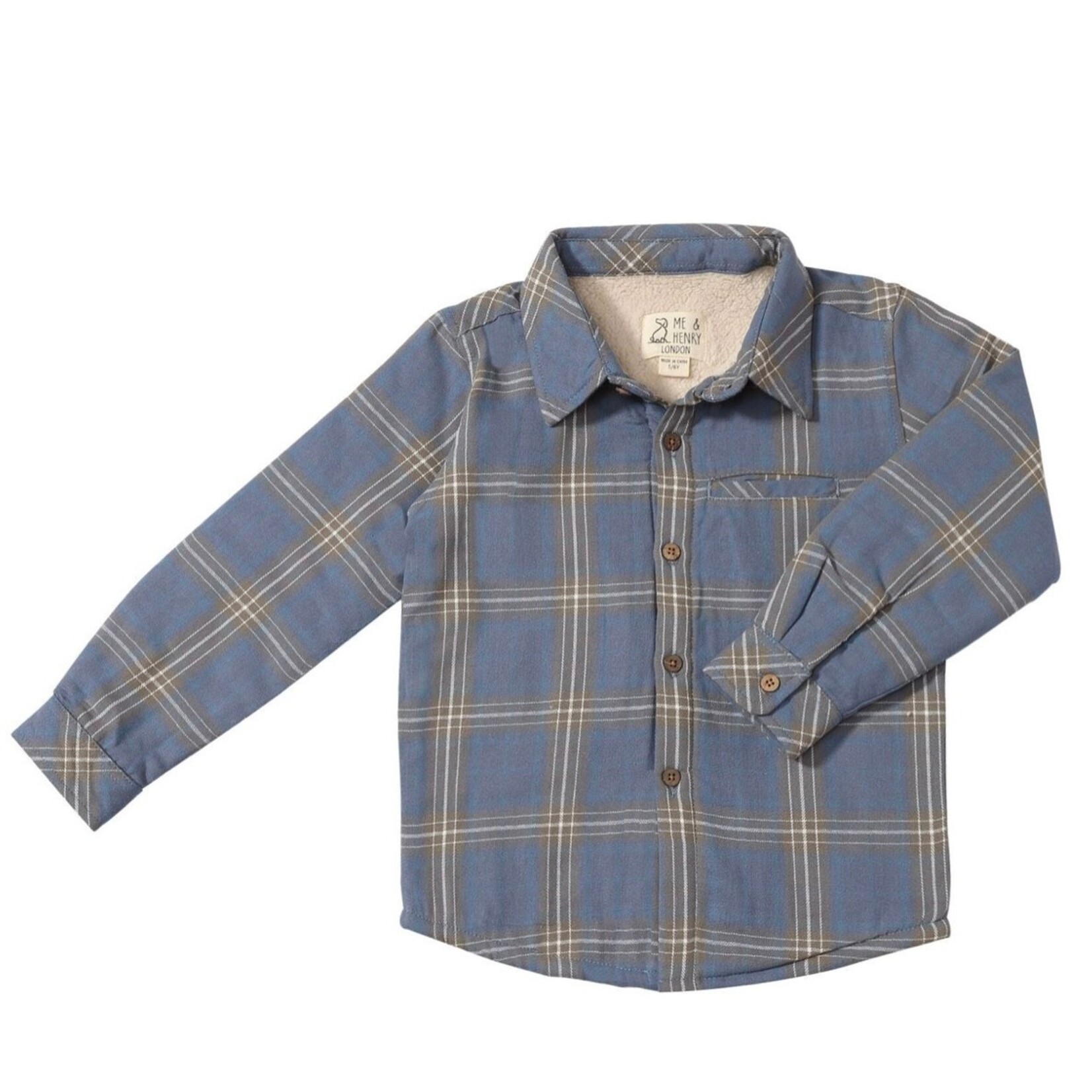 Me & Henry Me & Henry - Adventure Sherpa Lined Shirt