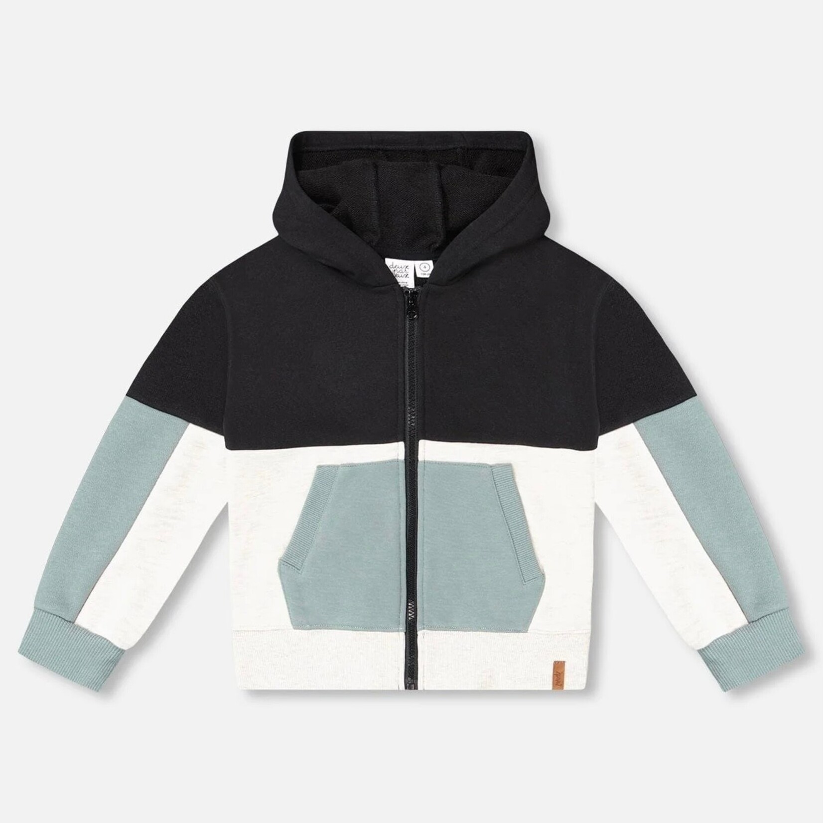 Deux Par Deux Deux Par Deux - Color Blocked Hoodie