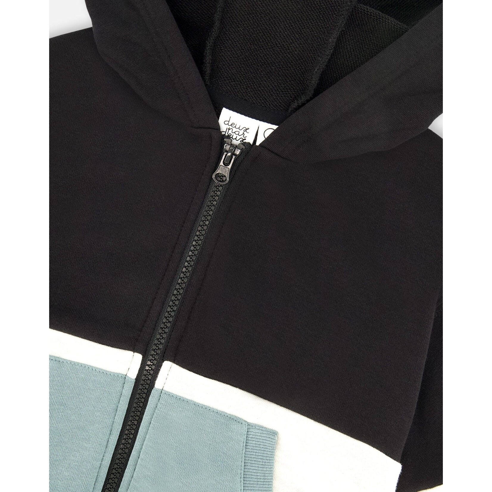 Deux Par Deux Deux Par Deux - Color Blocked Hoodie
