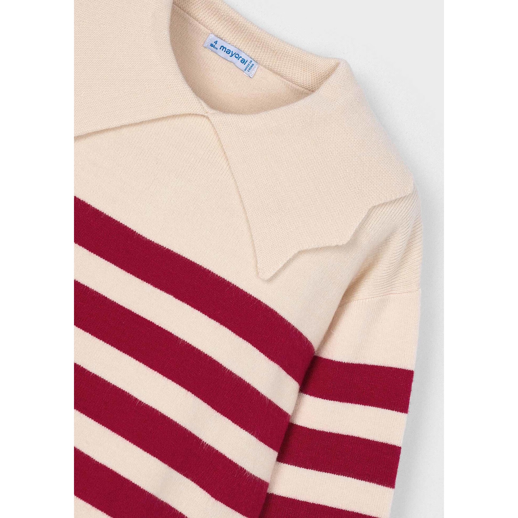 Mayoral Mayoral - Striped Knit Sweater