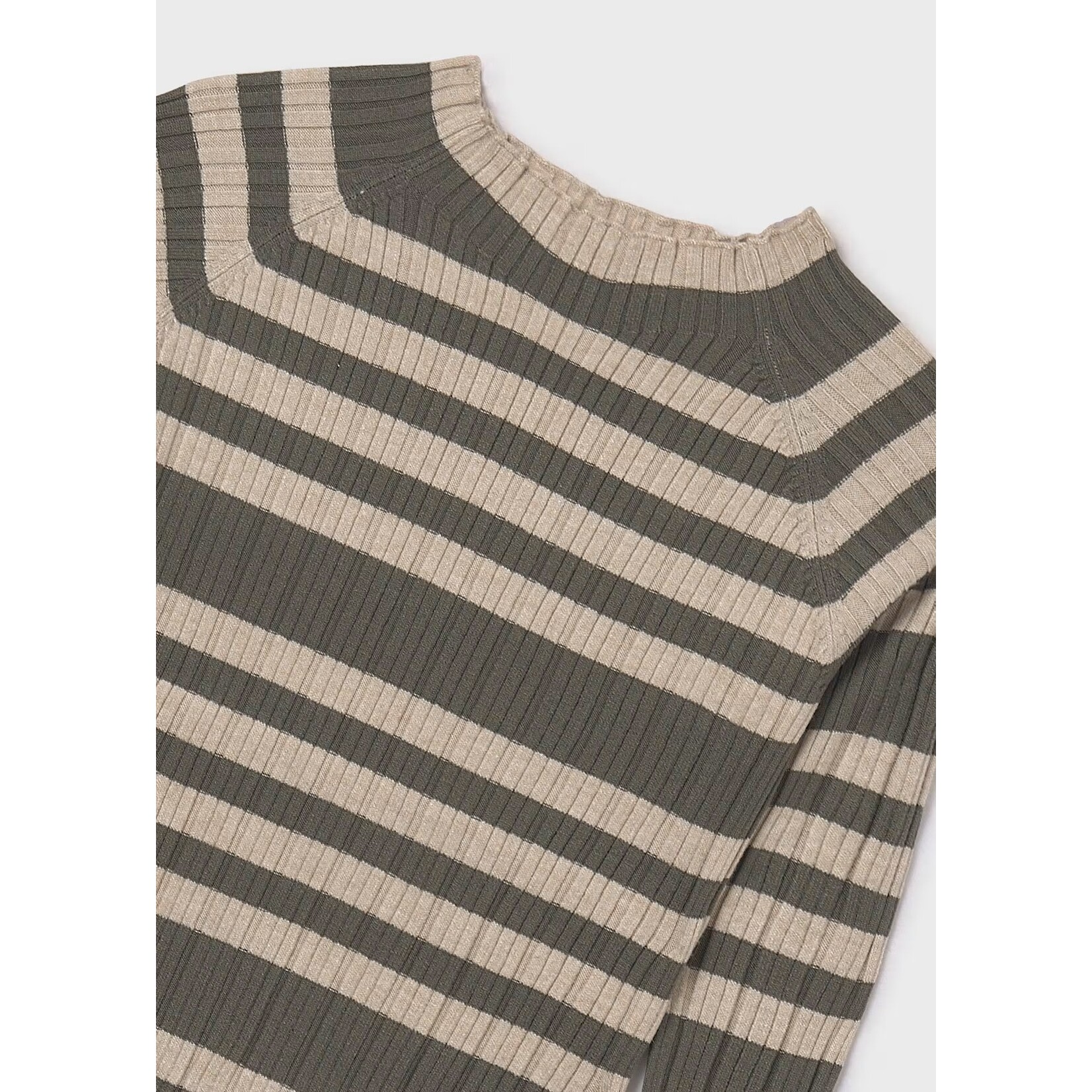 Mayoral Mayoral - Rib Knit Mock Neck Sweater