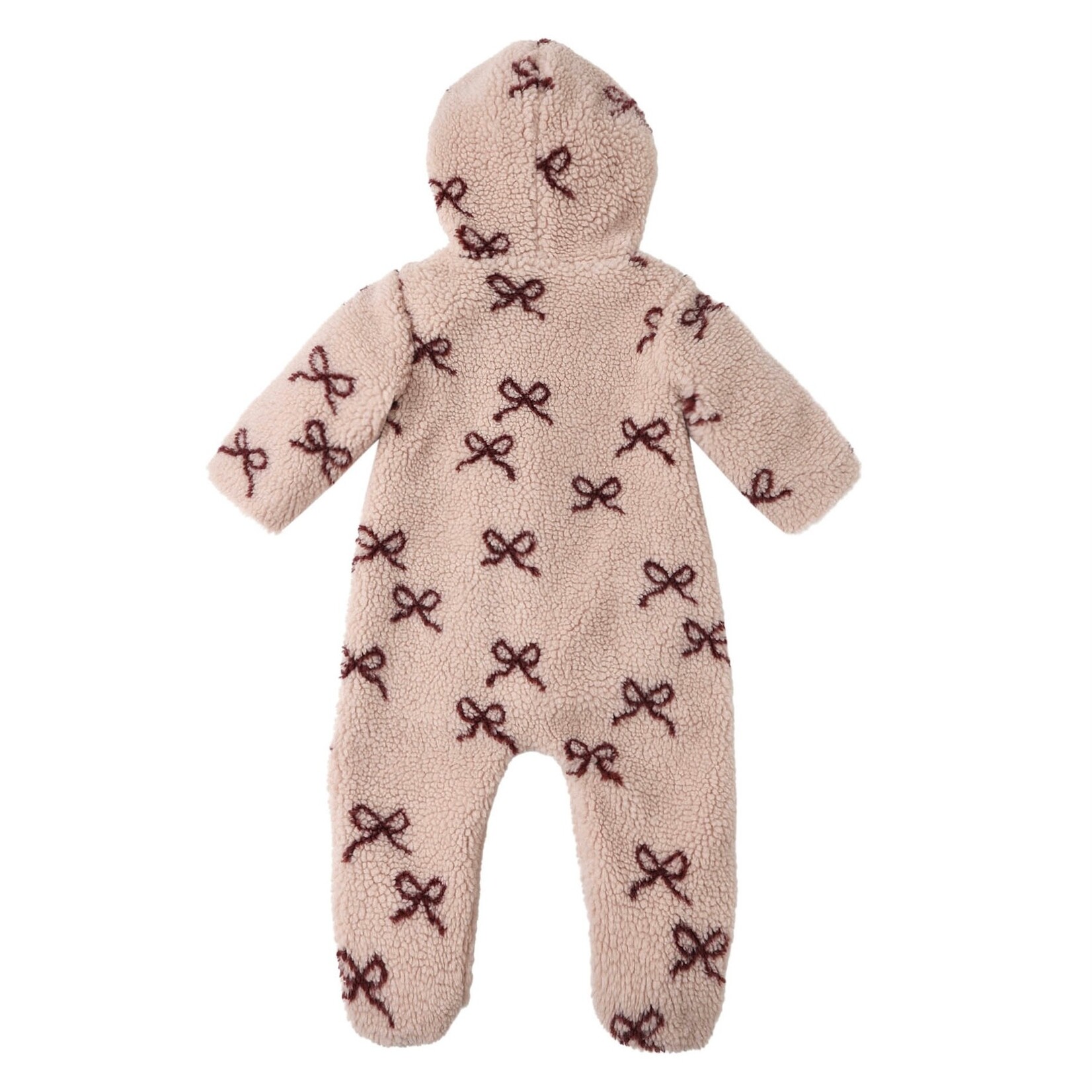 Rylee + Cru Rylee + Cru - Fleece Bows Jumpsuit