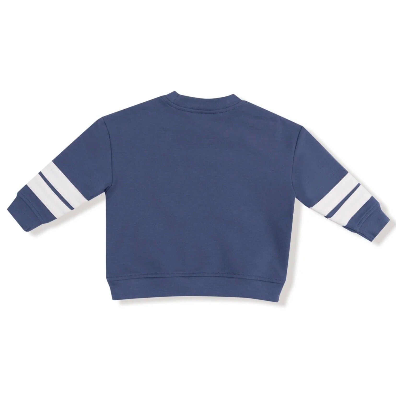 Angel Dear Angel Dear - French Terry Gameday  Varisty Stripe Sweatshirt