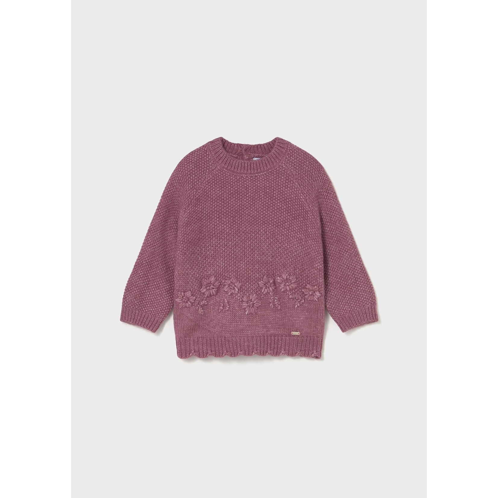 Mayoral Mayoral - Embroidered Knit Sweater (2352)