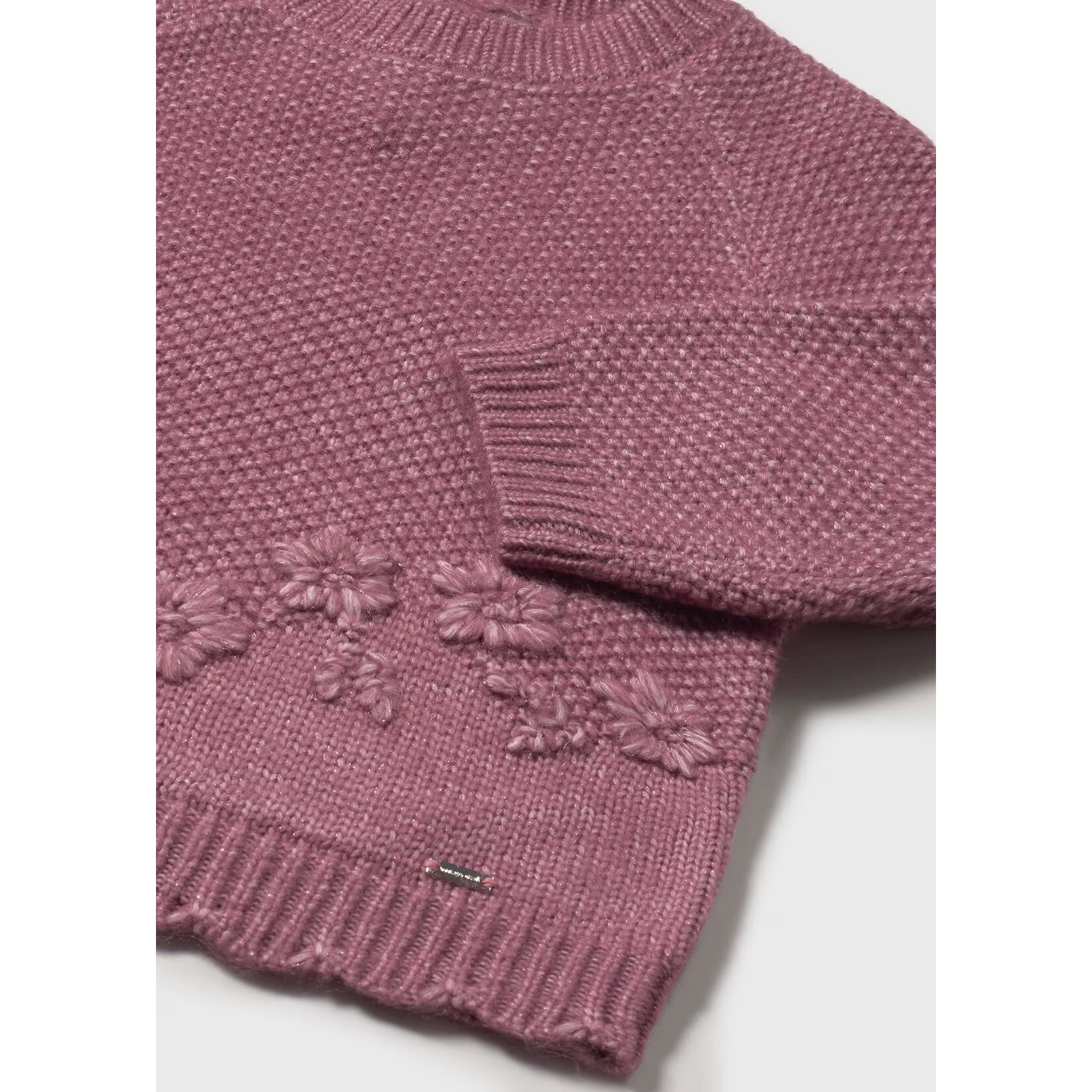 Mayoral Mayoral - Embroidered Knit Sweater (2352)