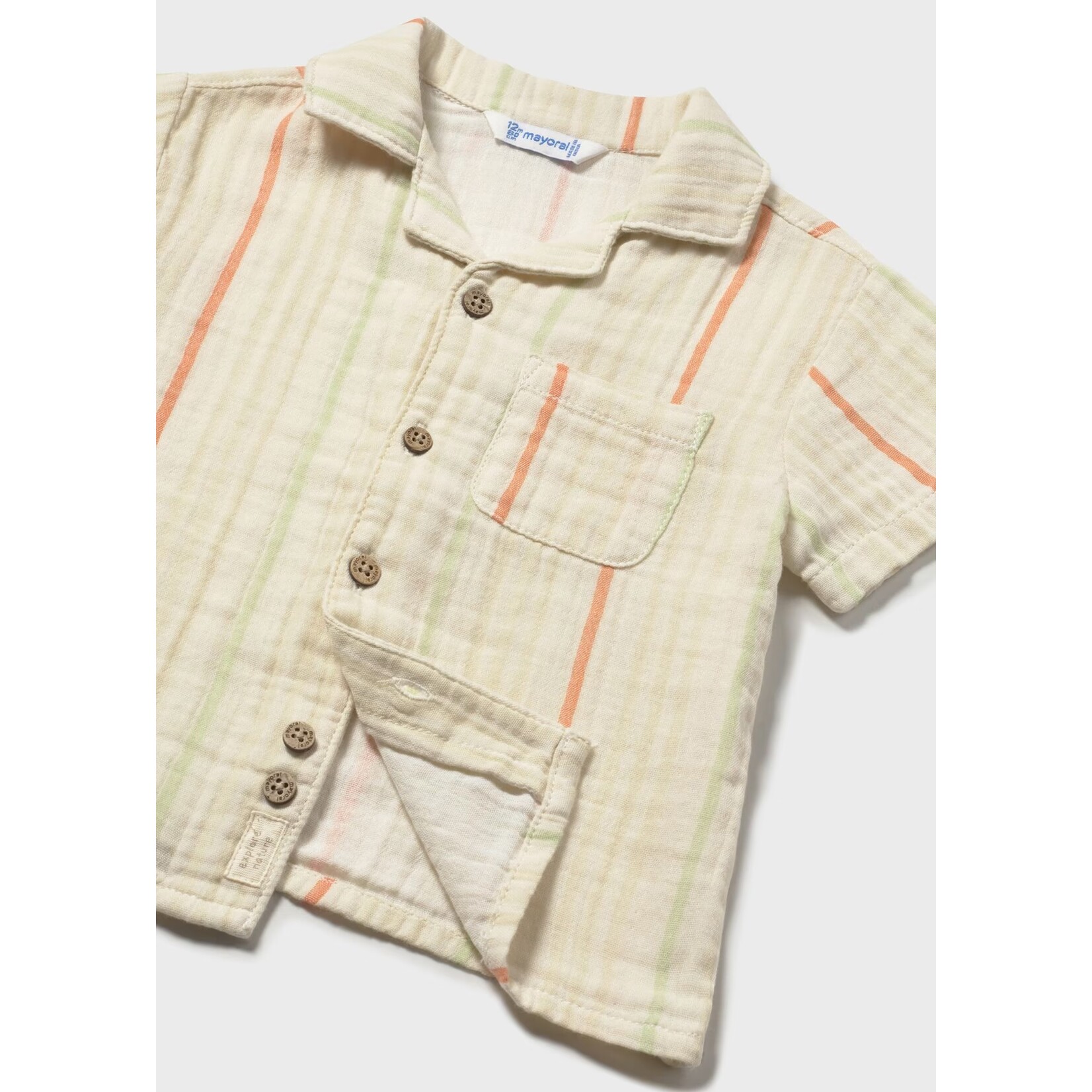 Mayoral Mayoral - Striped Button Shirt (1113)