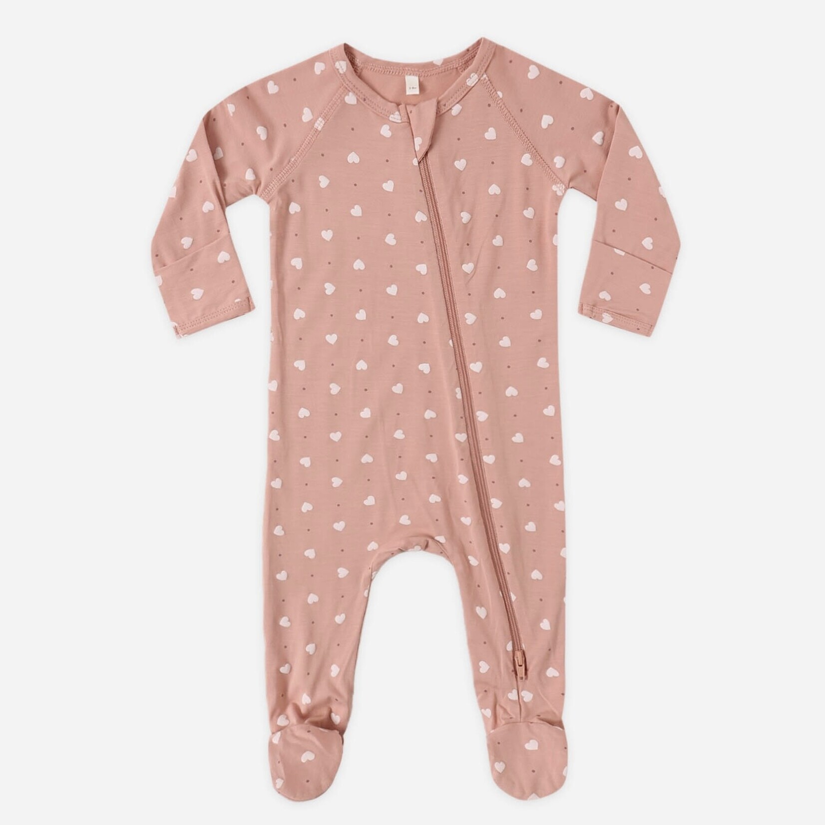 Quincy Mae Quincy Mae - Bamboo Zip Footie