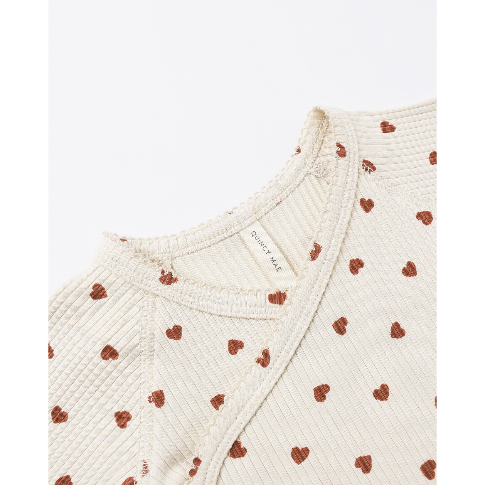 Quincy Mae Quincy Mae - Side Snap Bodysuit