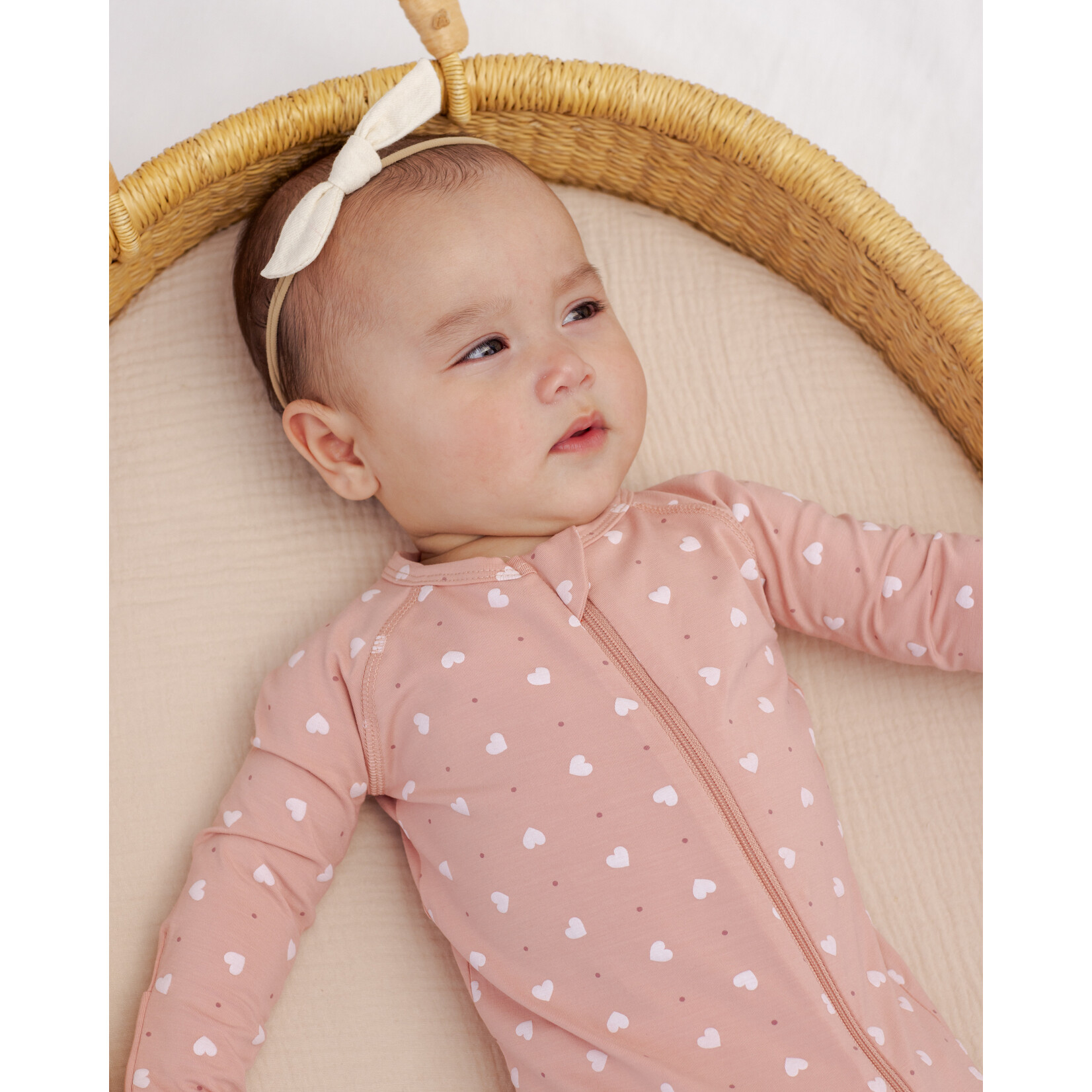 Quincy Mae Quincy Mae - Bamboo Zip Footie