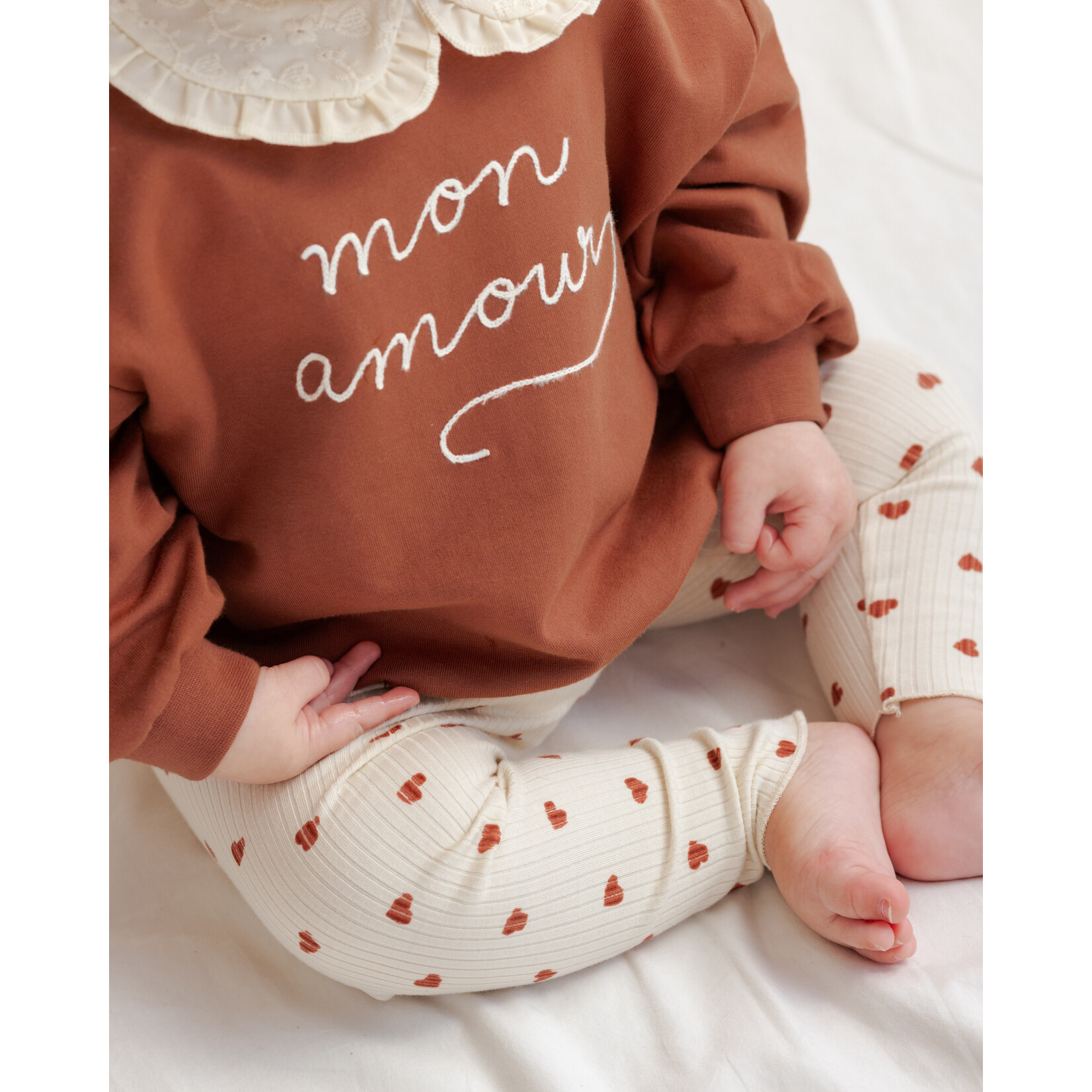 Quincy Mae Quincy Mae - Collard Sweatshirt