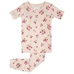 Petit Lem Petit Lem - Strawberries Pajama Set