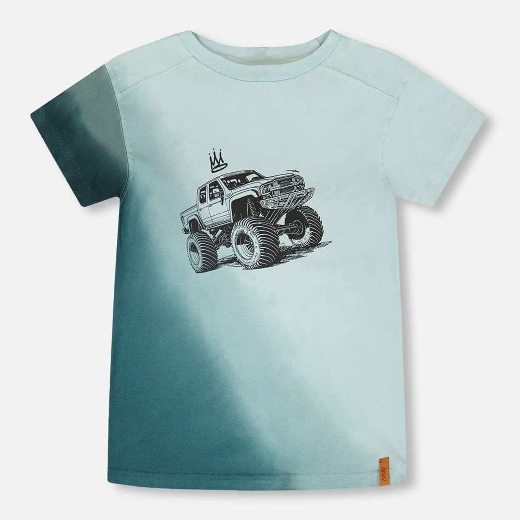 Deux Par Deux Deux Par Deux- Organic Jersey Truck T-Shirt