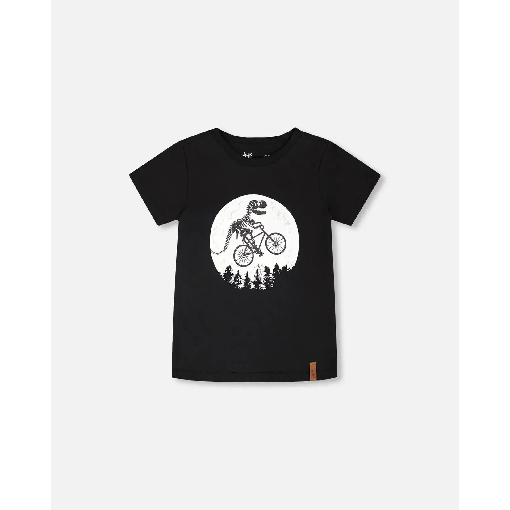 Deux Par Deux Deux Par Deux- Organic Cotton Jersey Dino T-Shirt