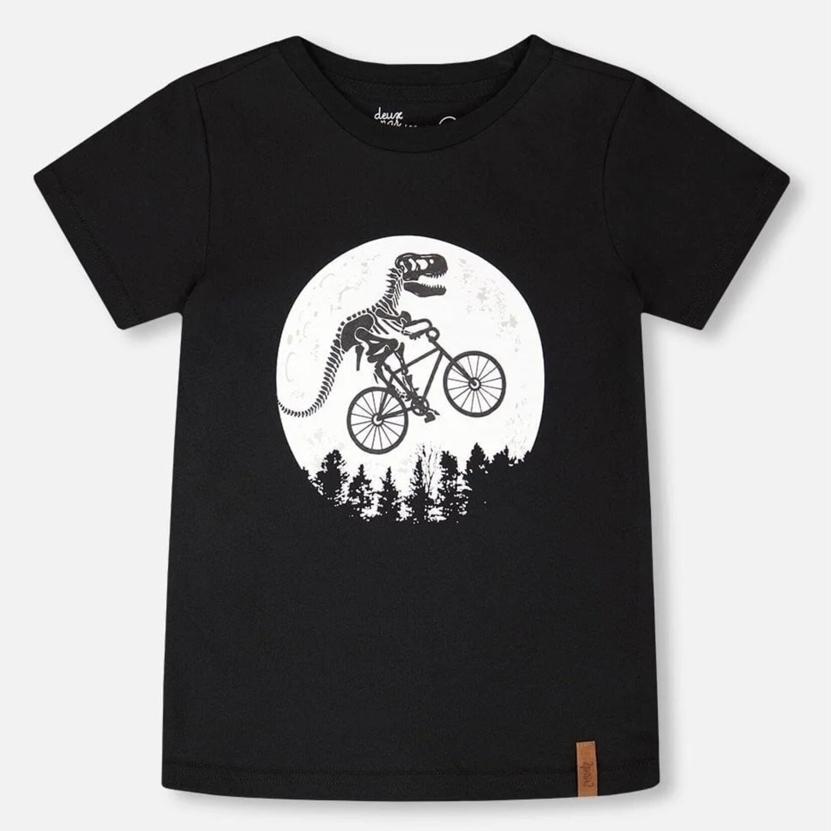 Deux Par Deux Deux Par Deux- Organic Cotton Jersey Dino T-Shirt