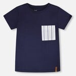 Deux Par Deux Deux Par Deux- Jersey T-Shirt With Pocket
