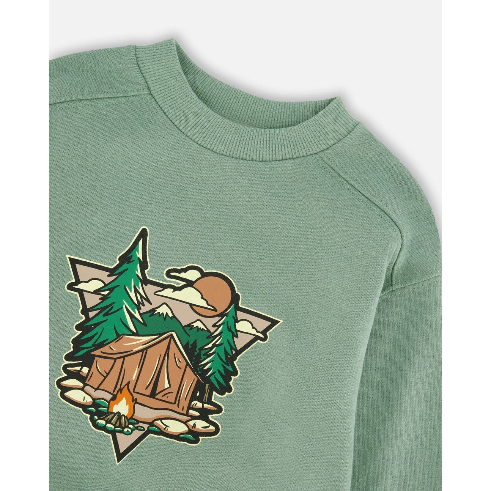 Deux Par Deux Deux Par Deux- French Terry Camping Sweatshirt