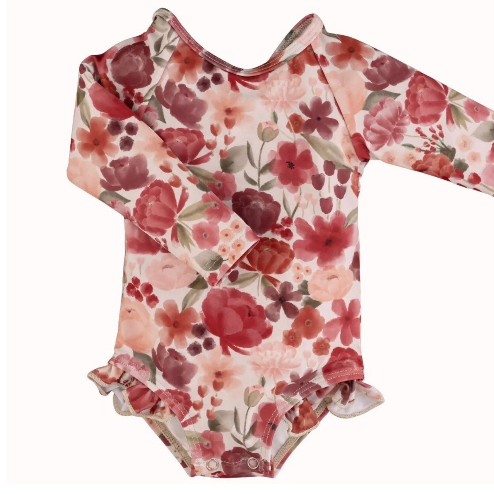 Current Tyed Current Tyed - Harper  Ruffle Rashguard Suit