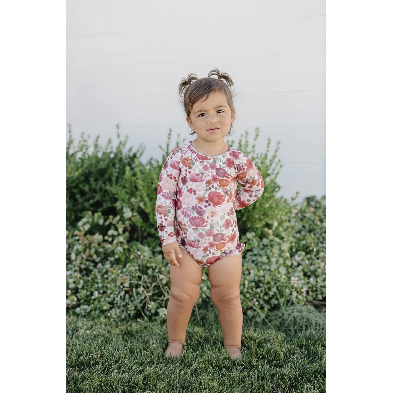 Current Tyed Current Tyed - Harper  Ruffle Rashguard Suit