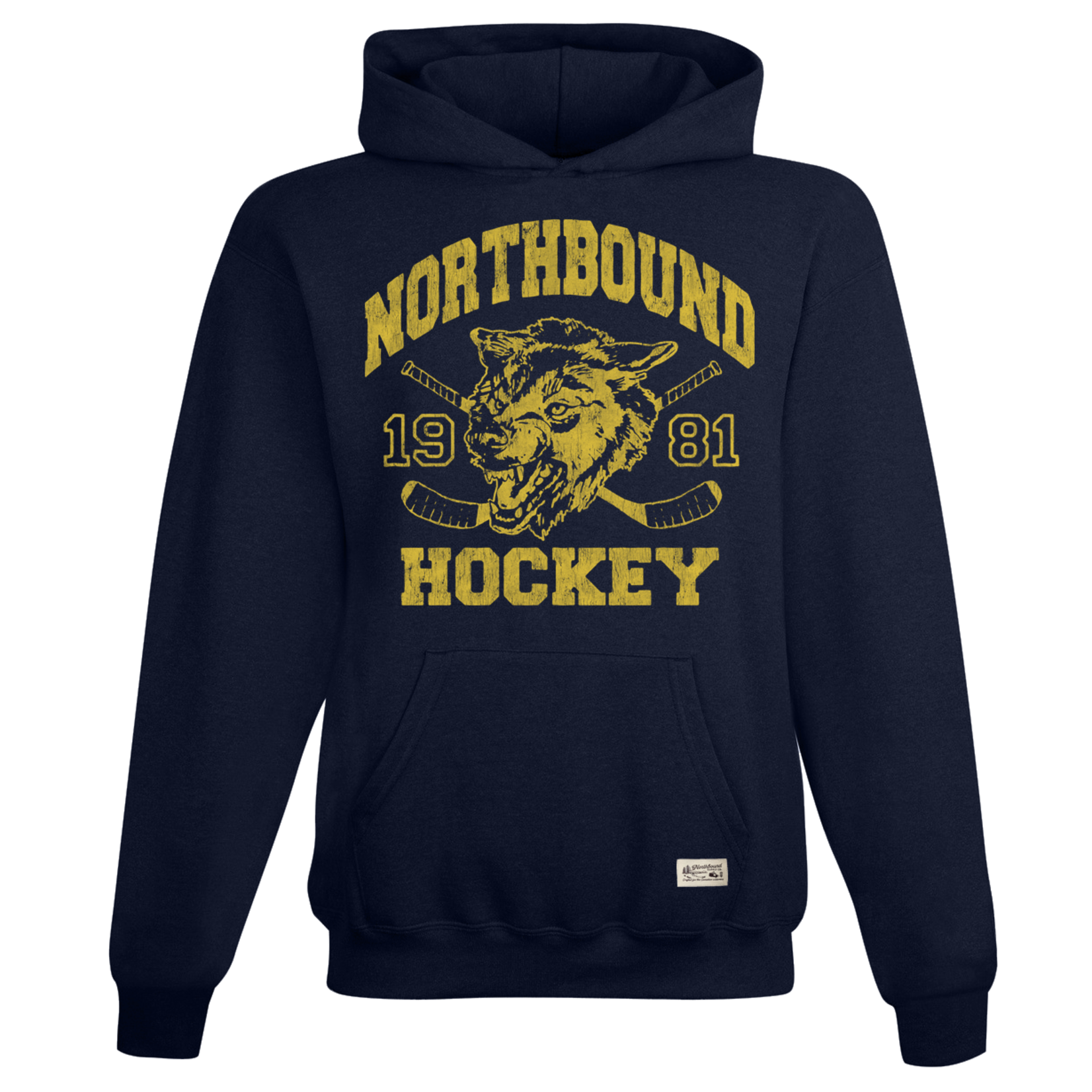 Northbound Supply Northbound - Hockey Wolf Hoodie
