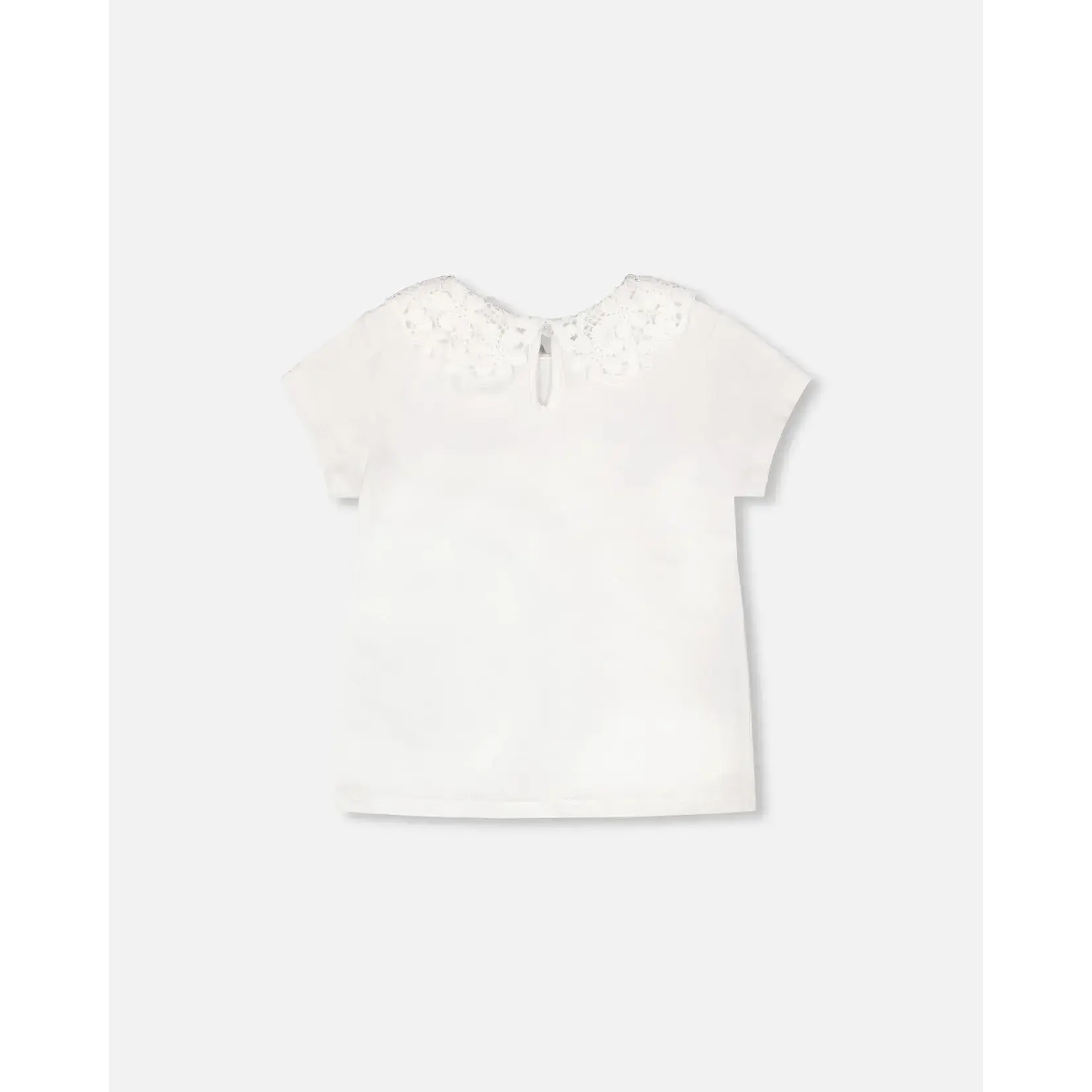 Deux Par Deux Deux Par Deux - Crochet Peter Pan Collar Tee