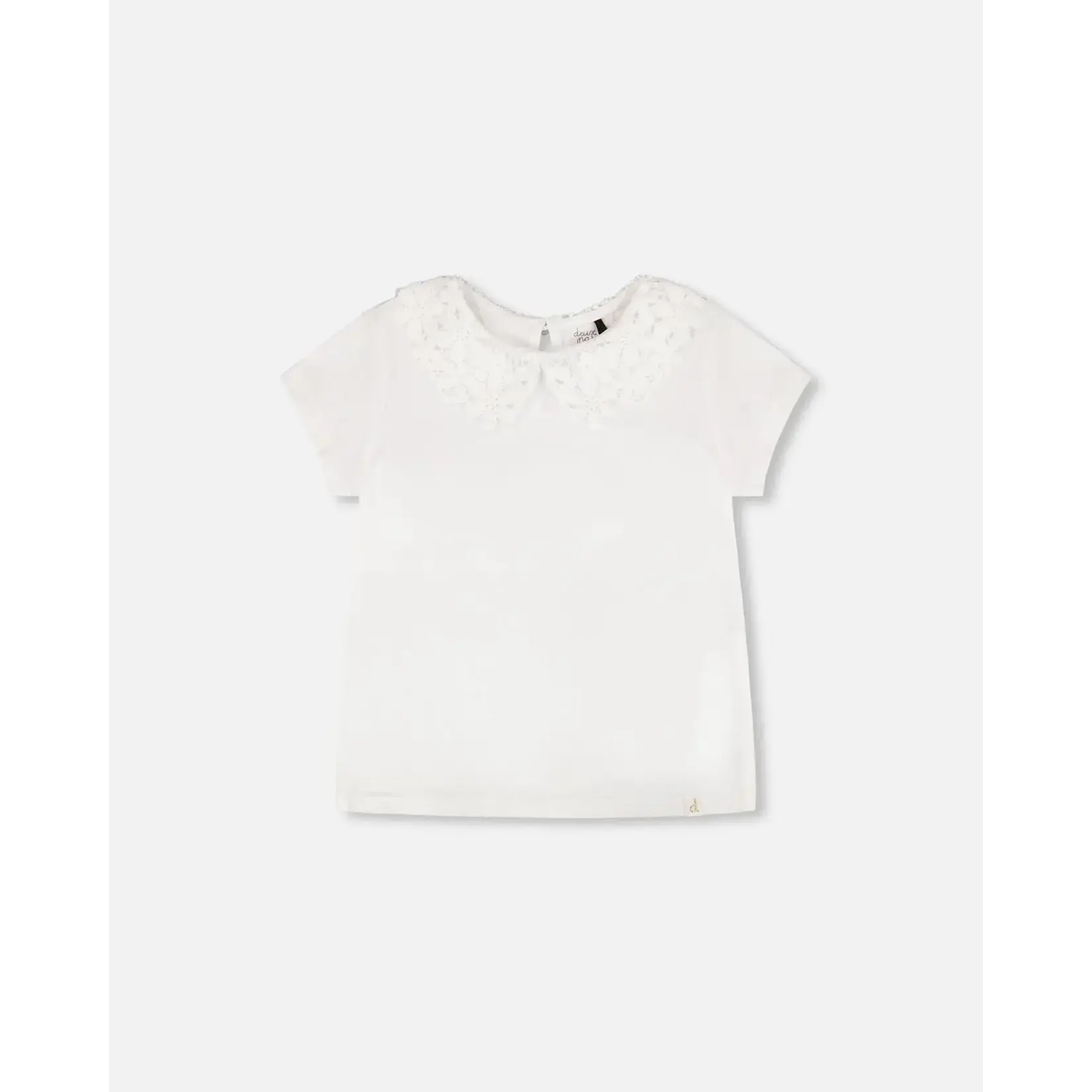 Deux Par Deux Deux Par Deux - Crochet Peter Pan Collar Tee