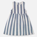 Deux Par Deux Deux Par Deux - Sleeveless Striped Dress