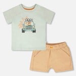 Deux Par Deux Deux Par Deux - T-Shirt And Short Set