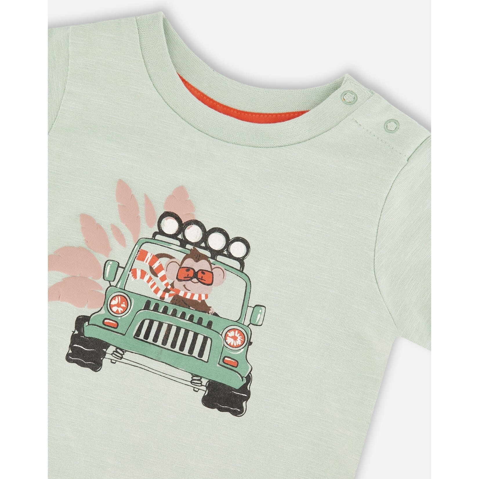 Deux Par Deux Deux Par Deux - T-Shirt And Short Set