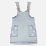 Deux Par Deux Deux Par Deux - Denim Overall Dress