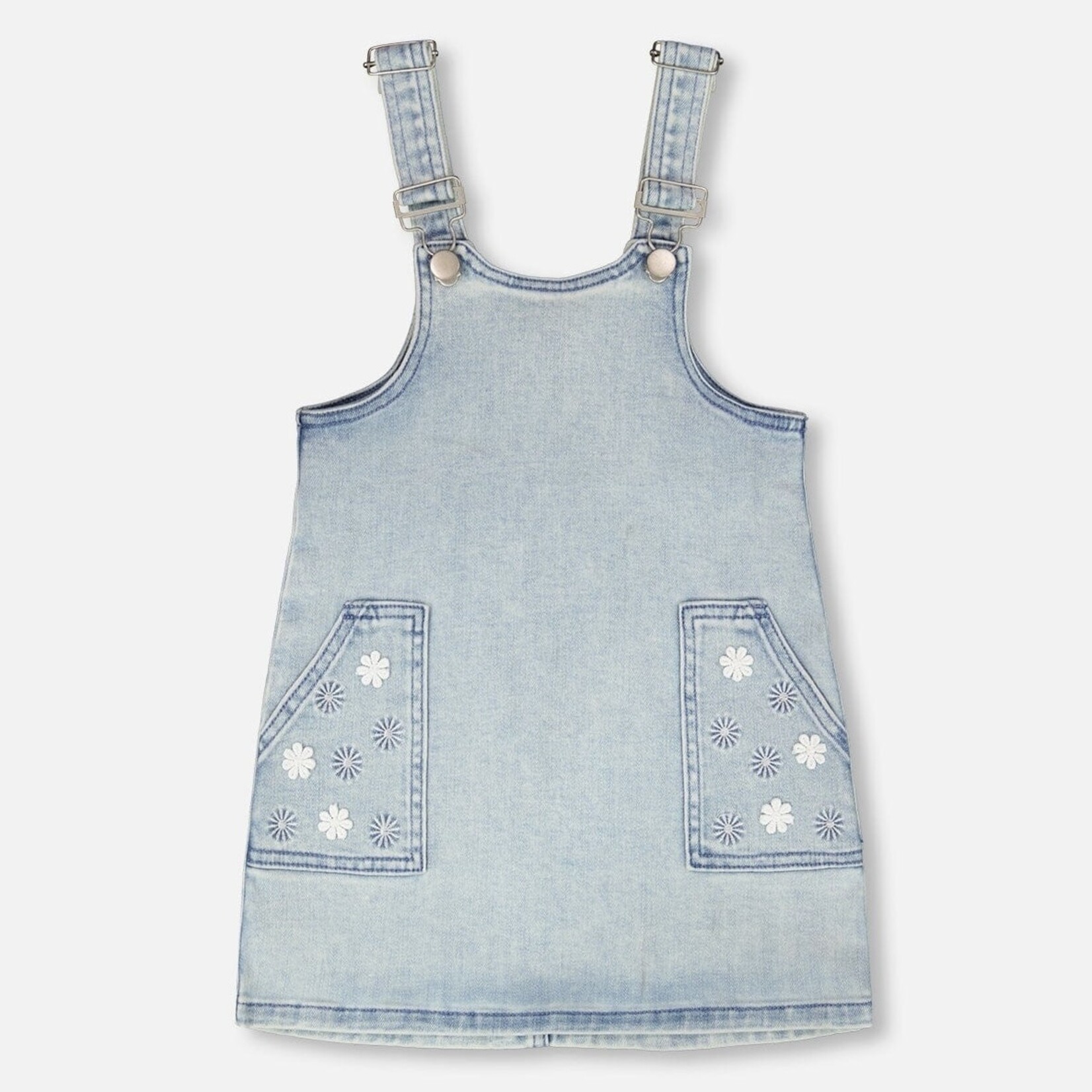 Deux Par Deux Deux Par Deux - Denim Overall Dress