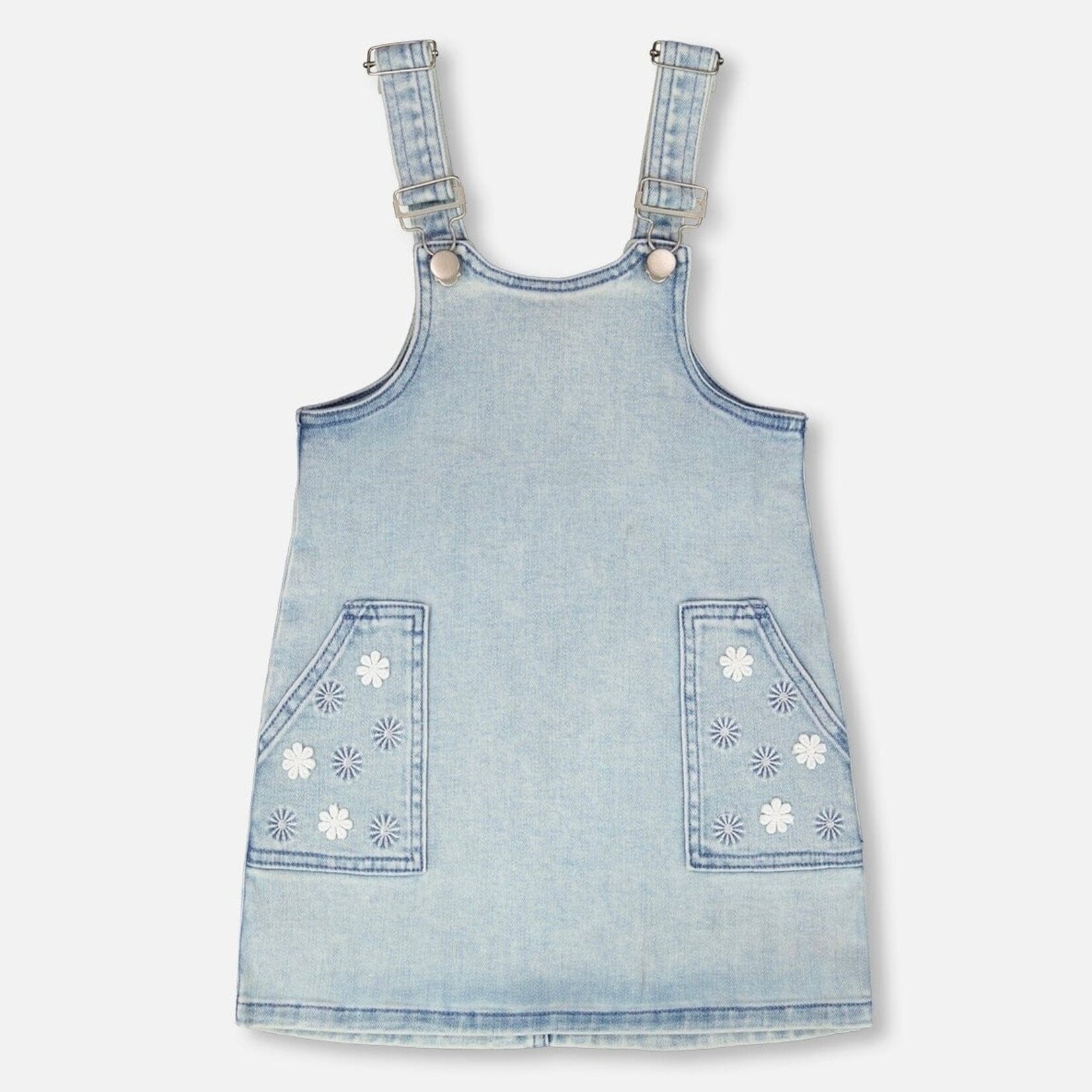 Deux Par Deux Deux Par Deux - Denim Overall Dress