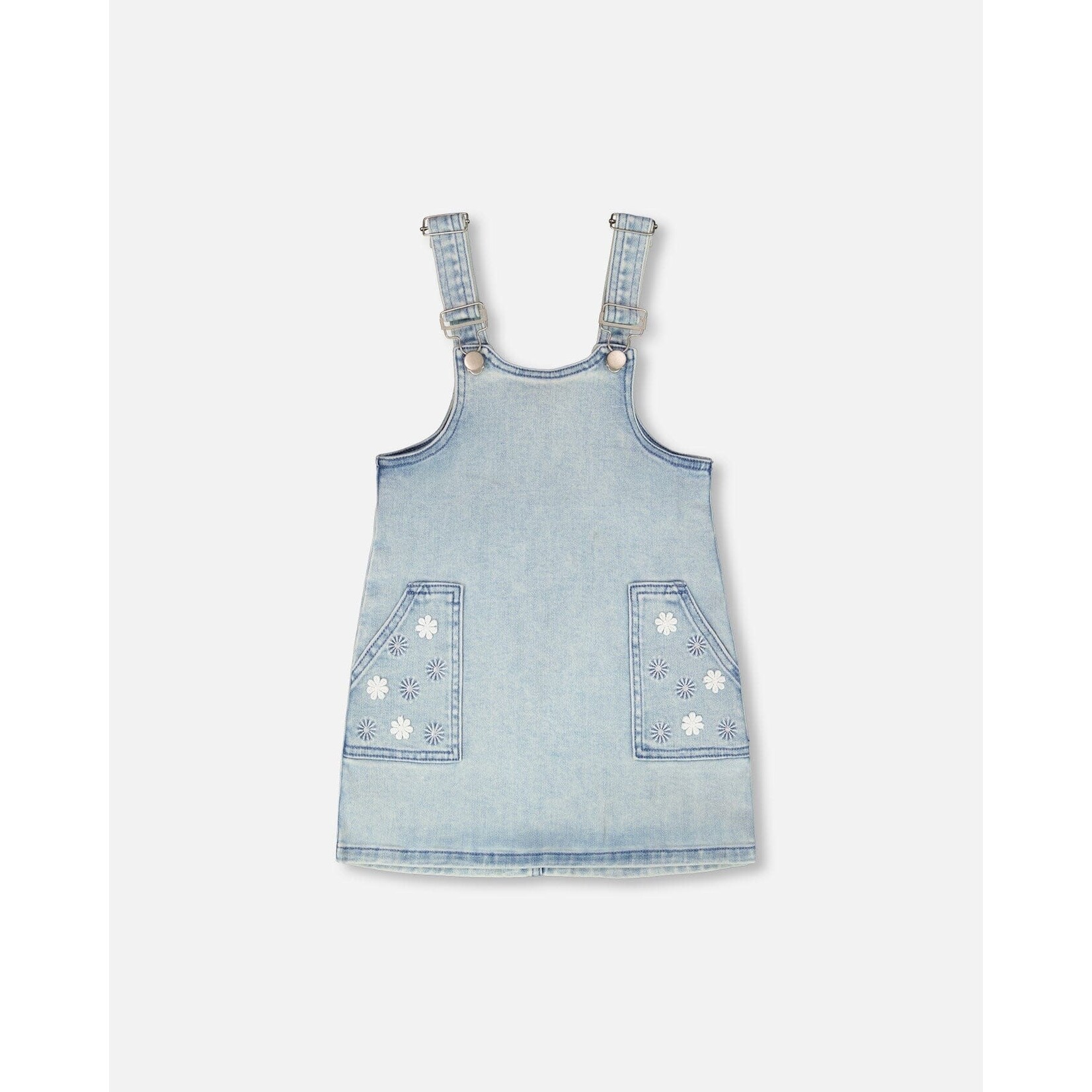 Deux Par Deux Deux Par Deux - Denim Overall Dress