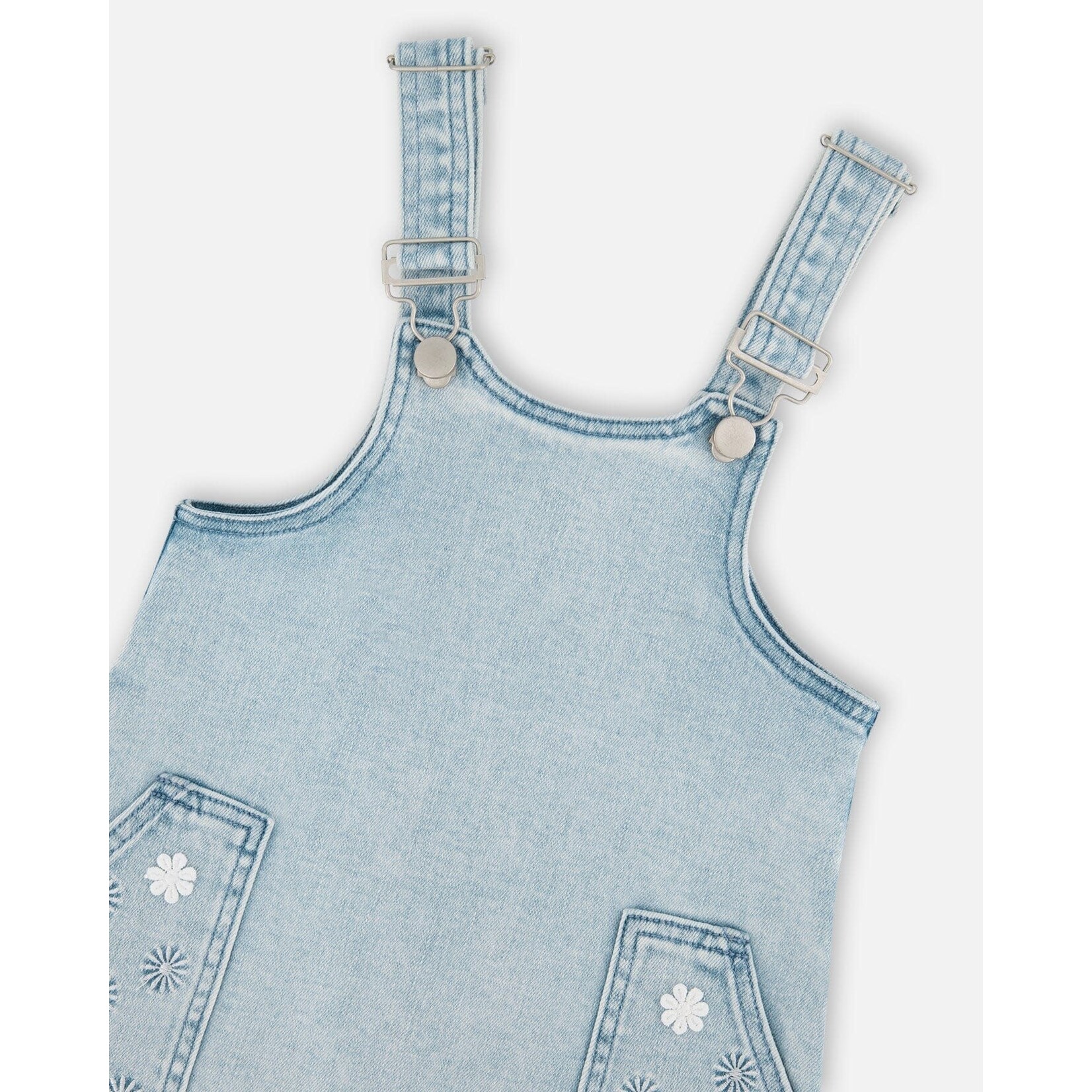Deux Par Deux Deux Par Deux - Denim Overall Dress