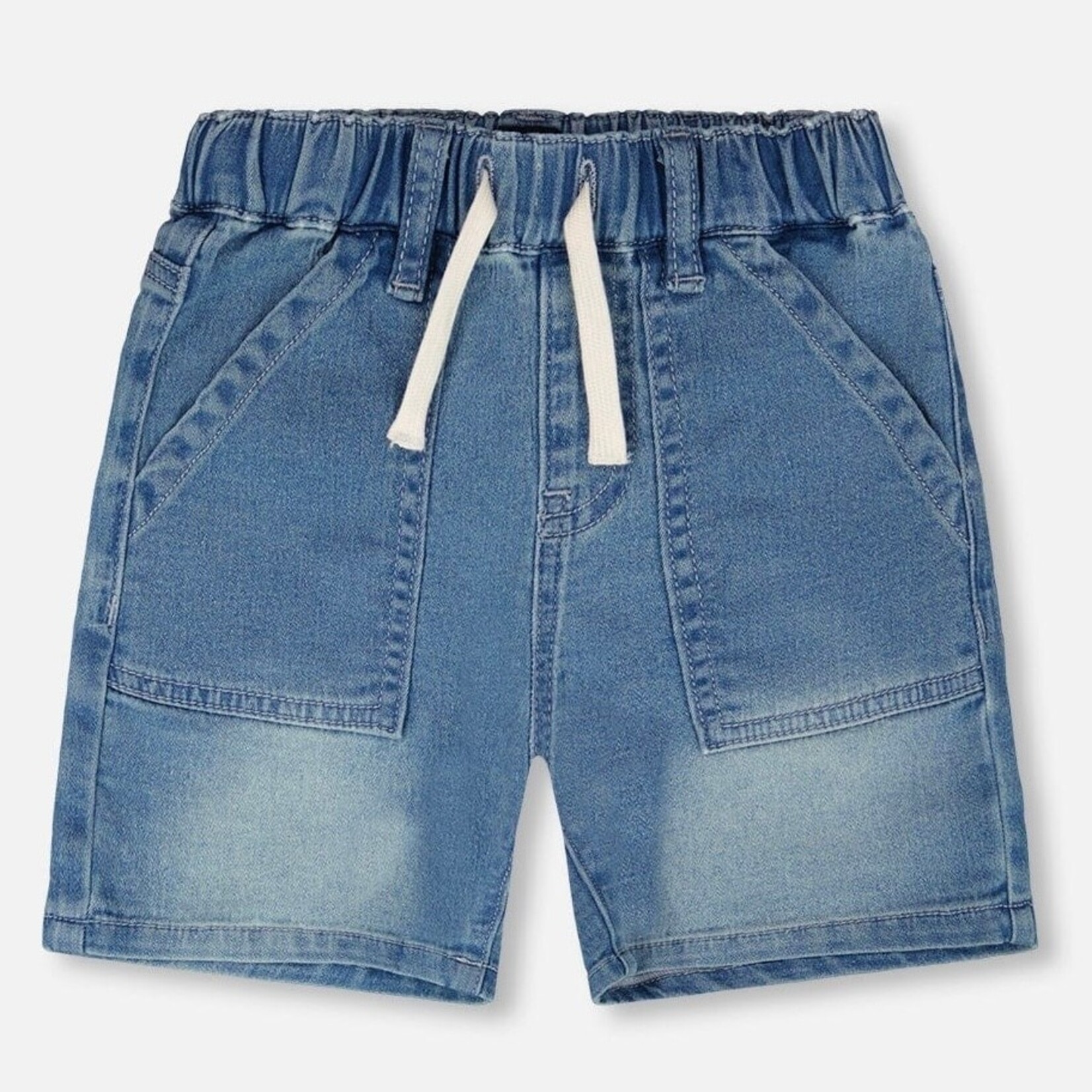 Deux Par Deux Deux Par Deux - French Terry Denim Shorts