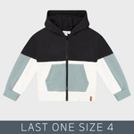 Deux Par Deux Deux Par Deux - Color Blocked Hoodie