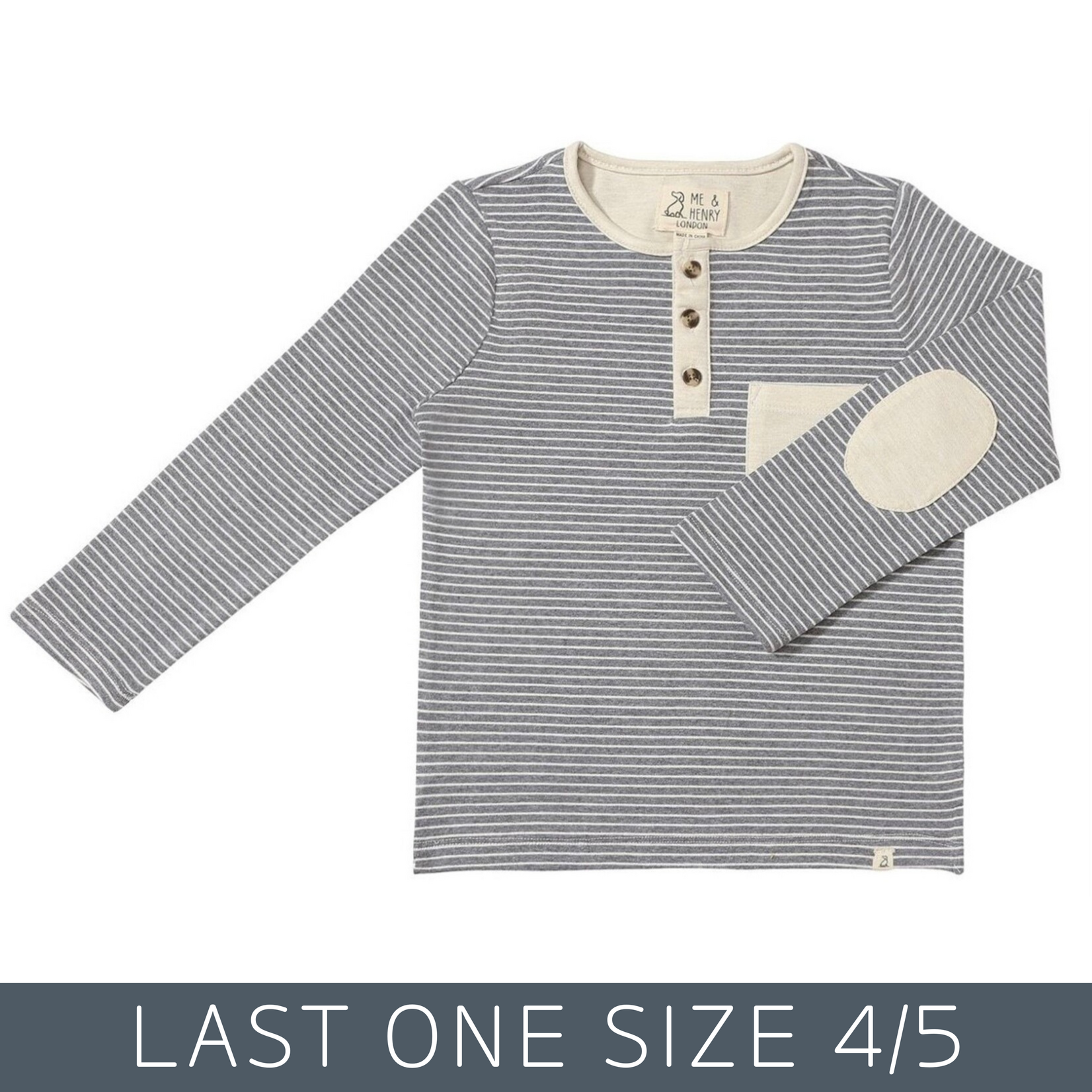 Me & Henry Me & Henry - Linden Henley L/S Shirt