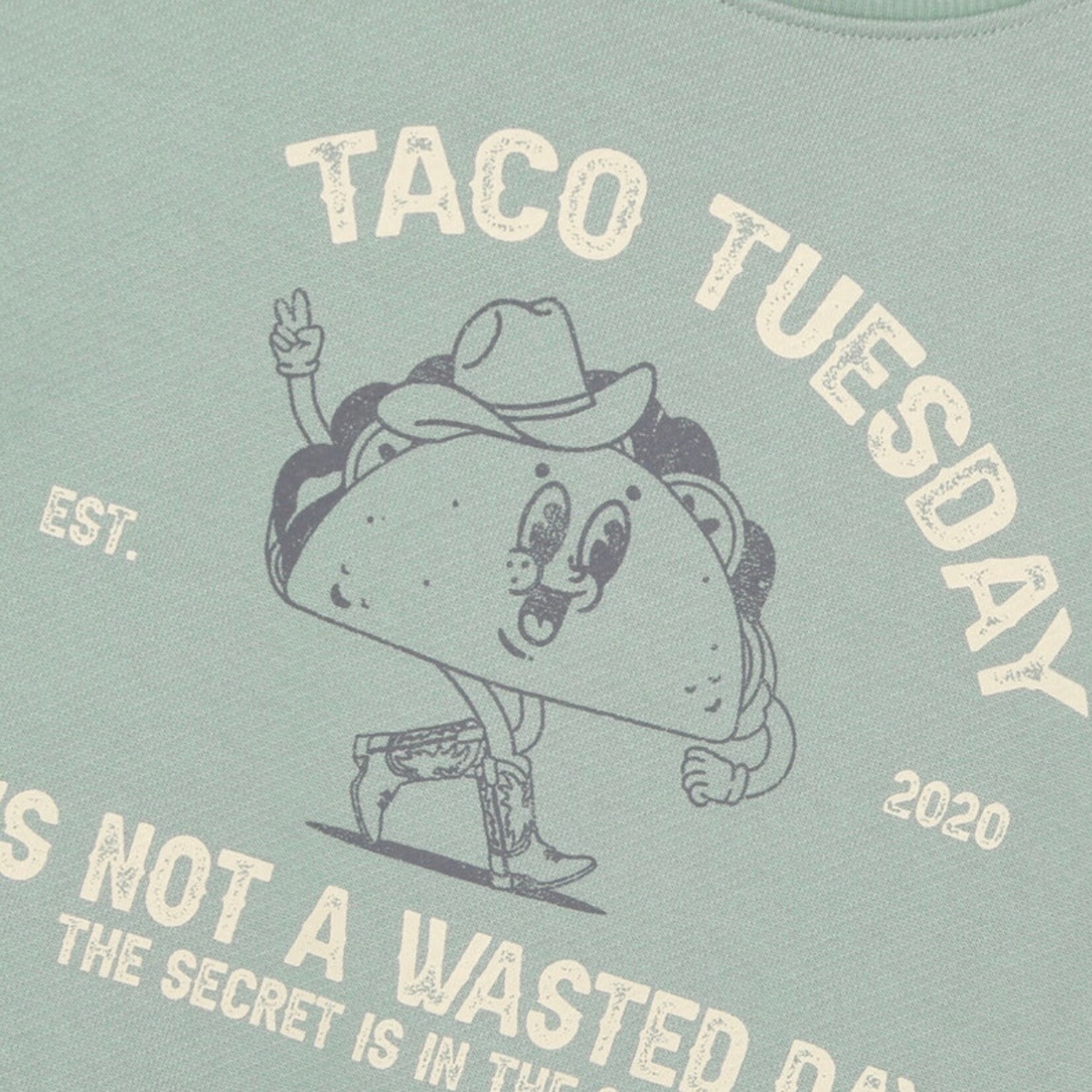 Daily 7 Daily Seven - Taco Tuesday Oversized Sweatshirt