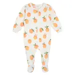 Petit Lem Petit Lem - Peaches Footed Sleeper