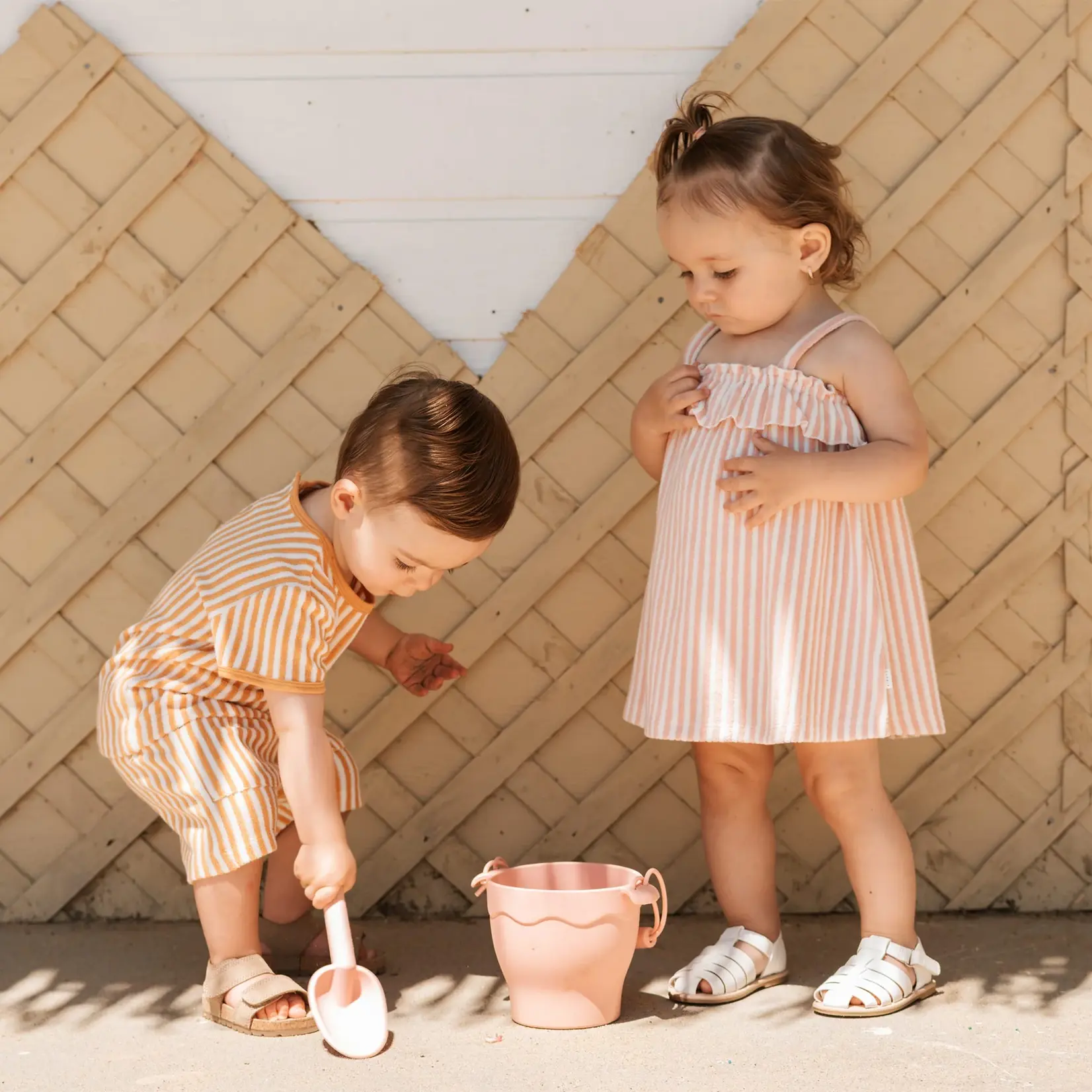 Petit Lem Petit Lem - Terry Top + Bloomer Set