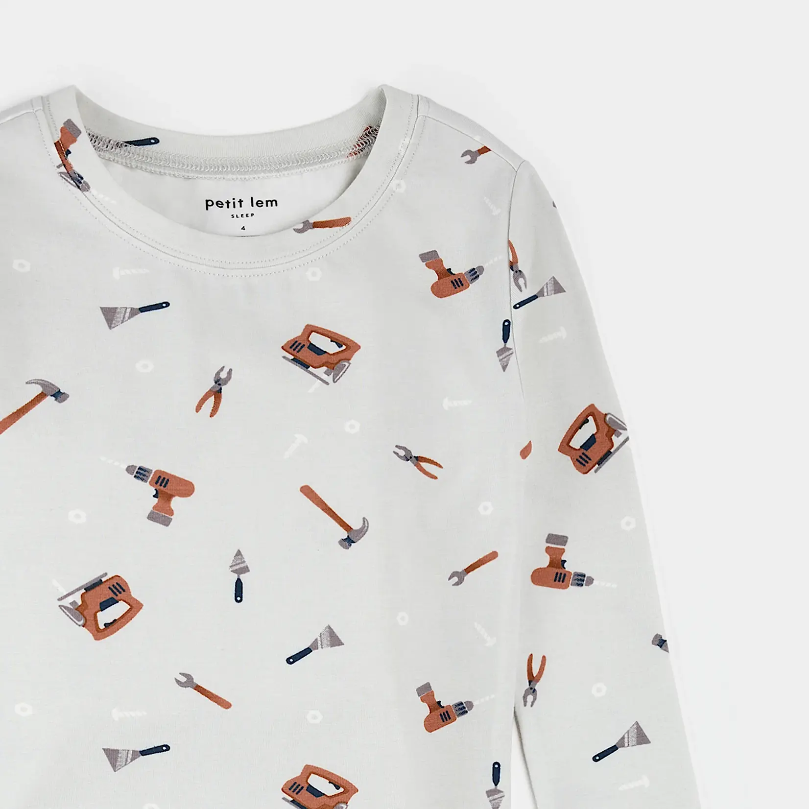 Petit Lem Petit Lem - Tools Pajama Set