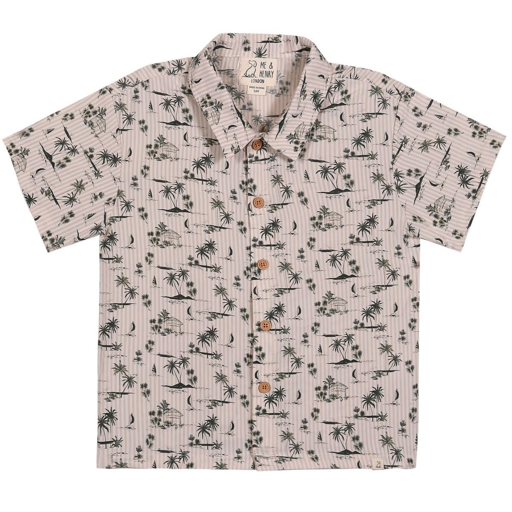 Me & Henry Me & Henry - Maui Printed Shirt