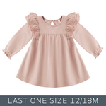 Quincy Mae Quincy Mae - L/S Flutter Dress