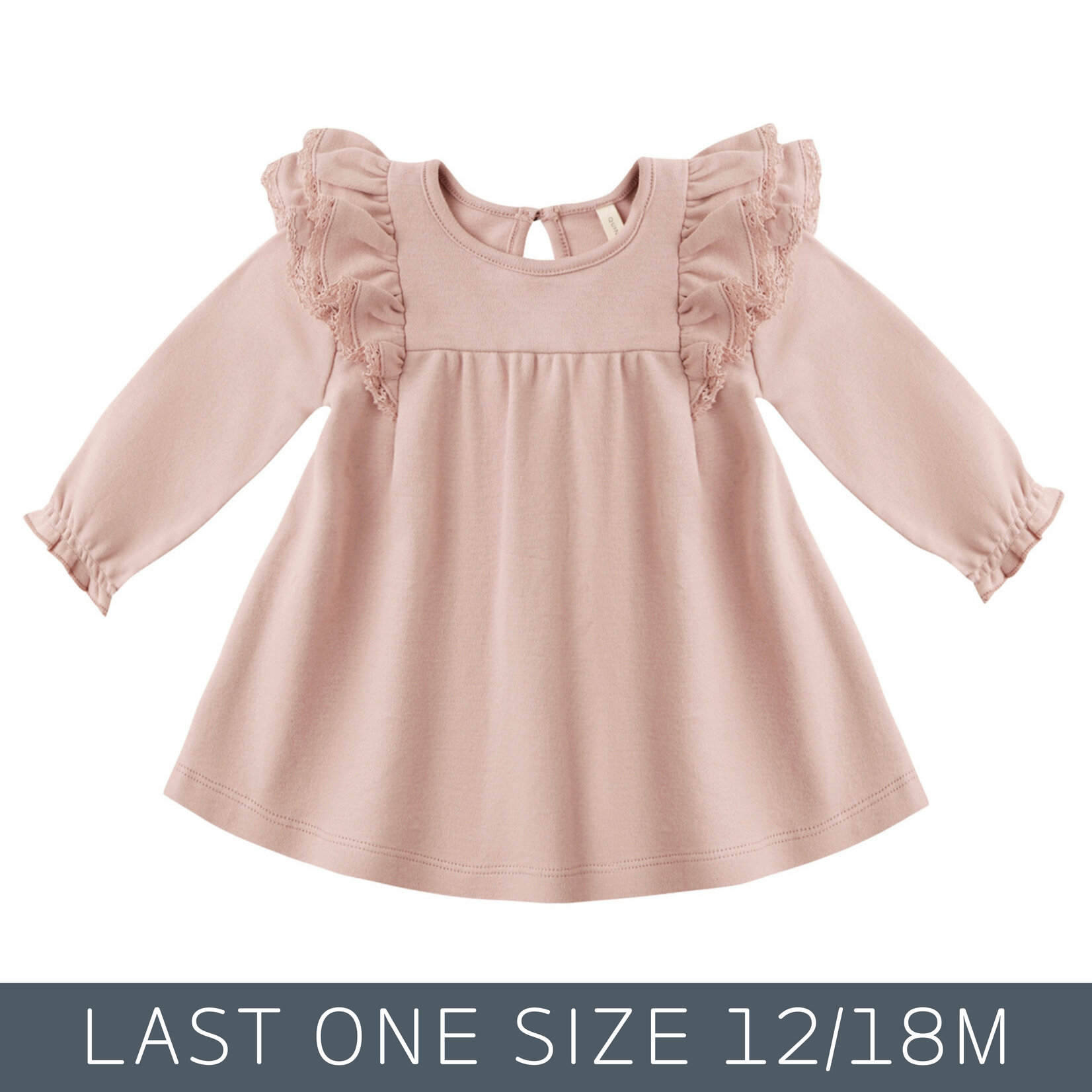 Quincy Mae Quincy Mae - L/S Flutter Dress